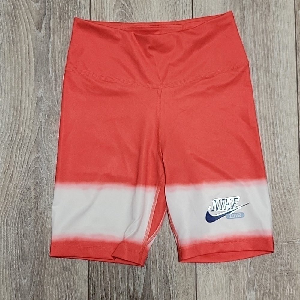 NIKE Size XSmall The NIKE ONE Tight Fit Performance Shorts Red, White, and Blue